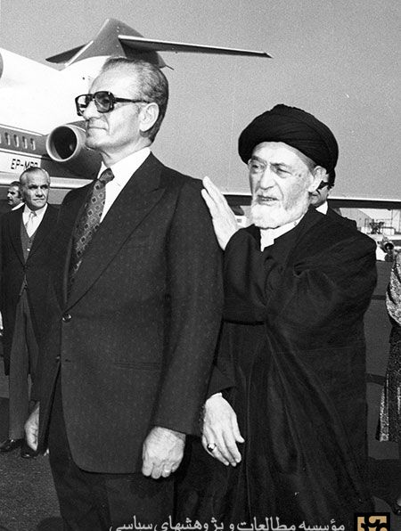 عکس سیاه و سفید روحانی