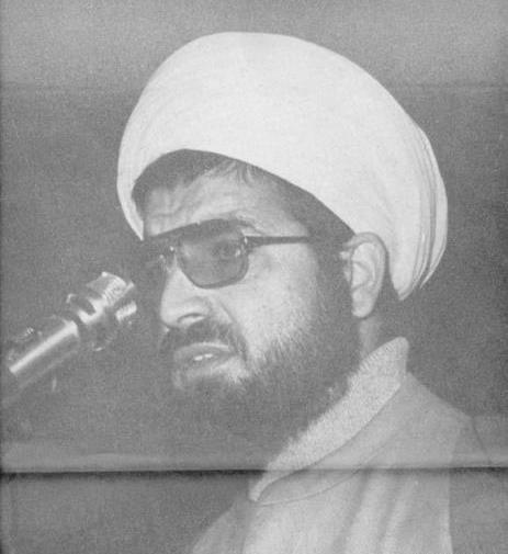 عکس سیاه و سفید روحانی