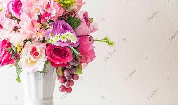 عکس گل در گلدان زیبا
