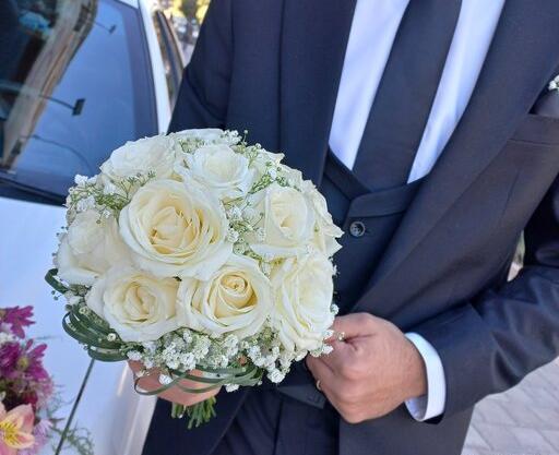 عکس گل عروس سفید