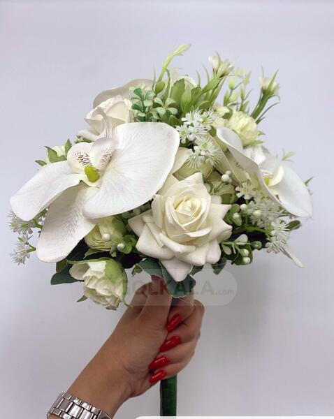 عکس گل عروس سفید