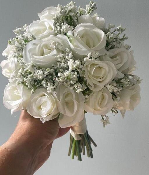 عکس گل عروس سفید