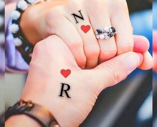 عکس های عاشقانه با حرف m