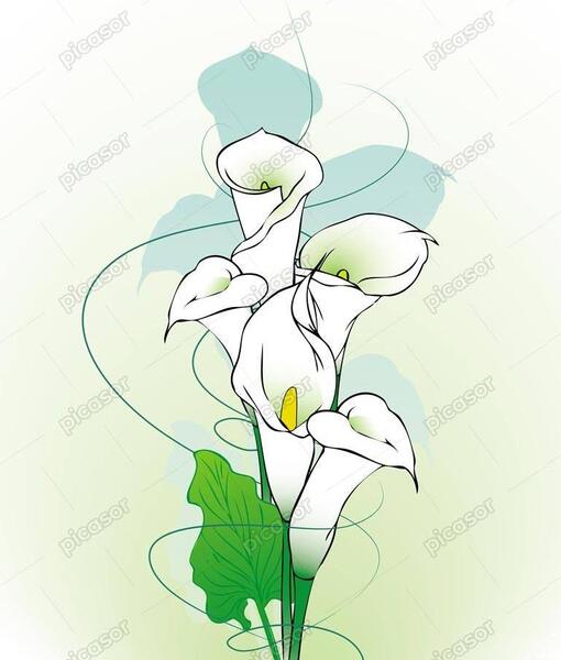 عکس گل شیپوری کارتونی