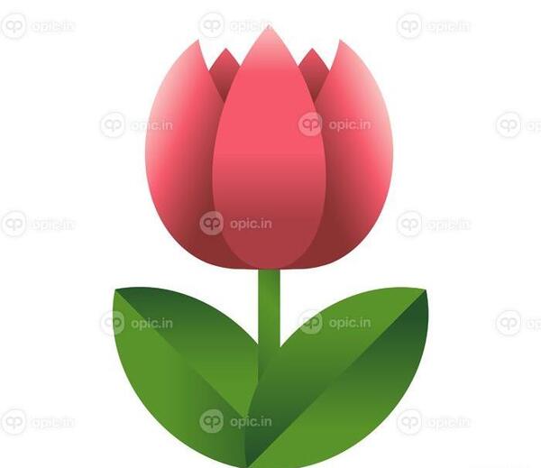 عکس گل شیپوری کارتونی
