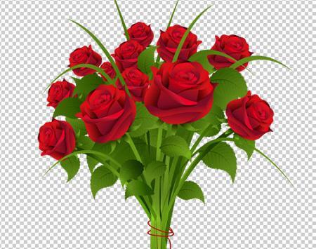 عکس کارتونی گل رز
