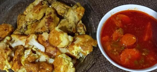 عکس گل کلم سرخ شده