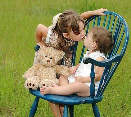 عکس نوشته عاشقانه کودکانه