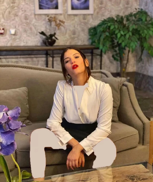 عکس گل که در شربت زغال اخته