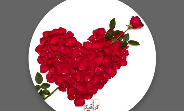 عکس گل طراحی شده