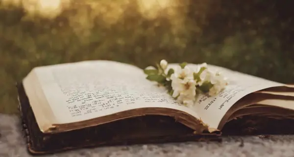 عکس نقاشی ضرب المثل دسته گل به آب دادن