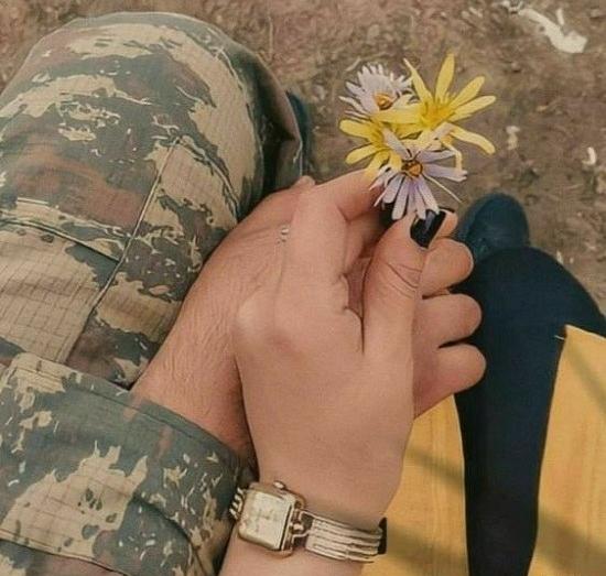 عکس سربازی غمگین بدون متن