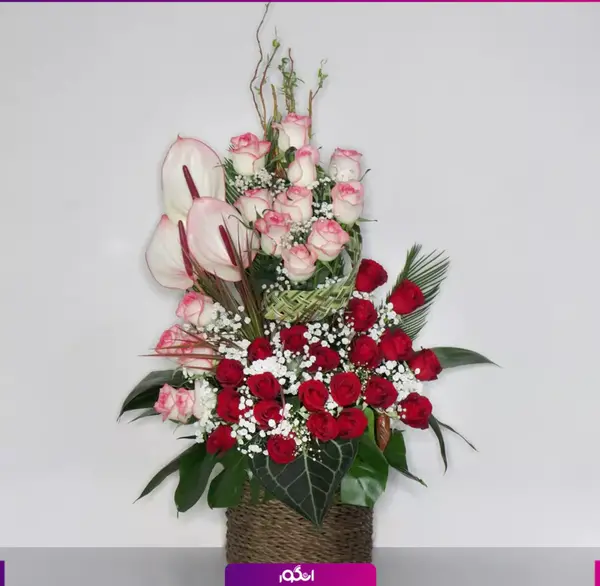 عکس سبد گل لاکچری