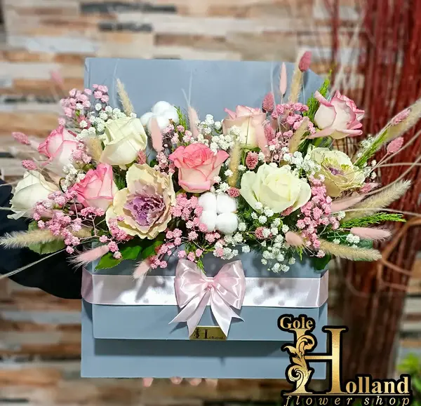 عکس سبد گل لاکچری