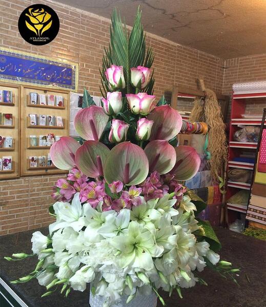 عکس سبد گل لاکچری