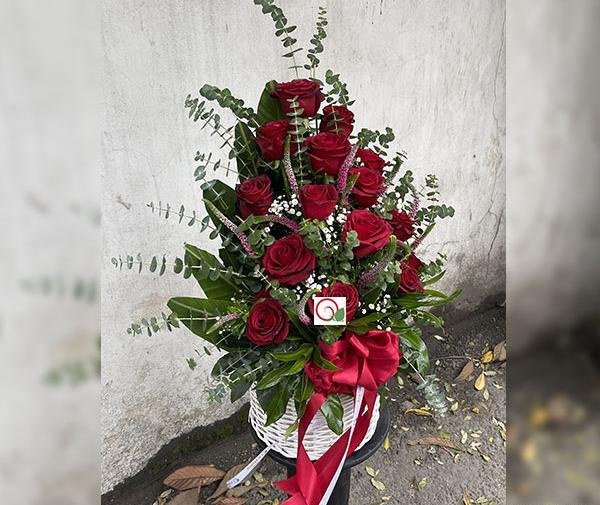 عکس سبد گل لاکچری