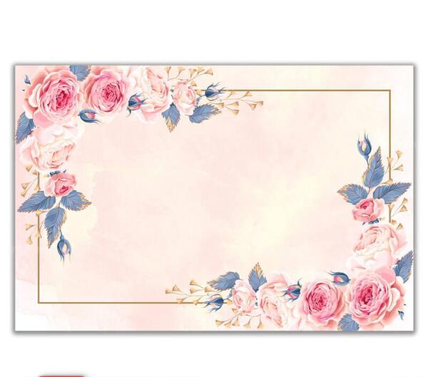 عکس حاشیه گل برای فتوشاپ