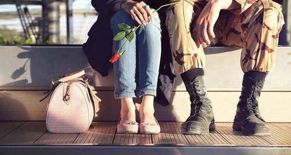عکس سربازی عاشقانه دونفره بدون متن