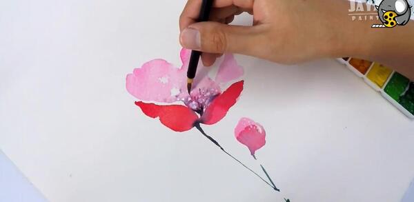 عکس گل شقایق برای نقاشی