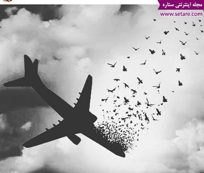 عکس هواپیما سیاه سفید