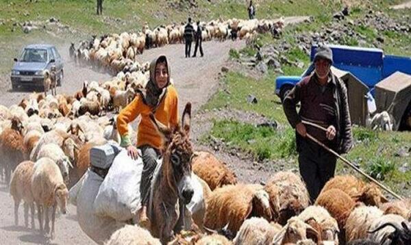 عکس سیاه چادر عشایر بختیاری