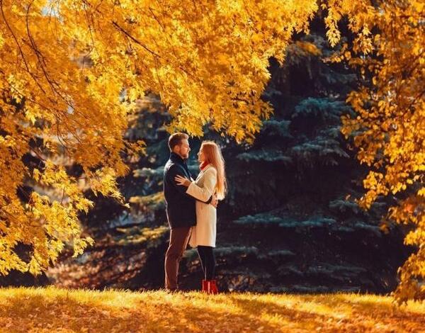 عکس عاشقانه پاییزی جدید