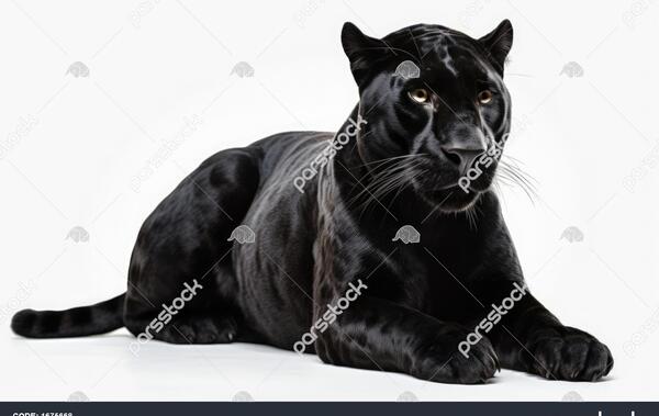 عکس حیوان سیاه پوش