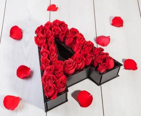 عکس پروفایل عاشقانه با حرف a