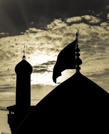 عکس پرچم سیاه امام حسین