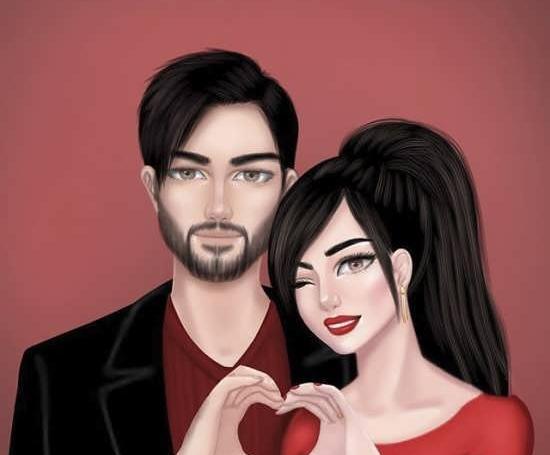 عکس عاشقانه فانتزی دونفره