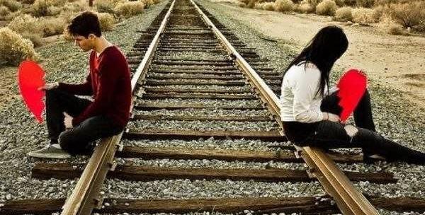 جدایی عکس عاشقانه غمگین دونفره بدون متن