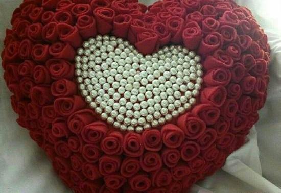 عکس گل قلب قشنگ