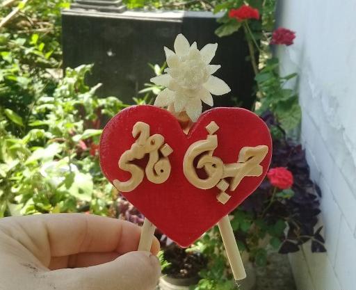 عکس عاشقانه فاطمه و حسین