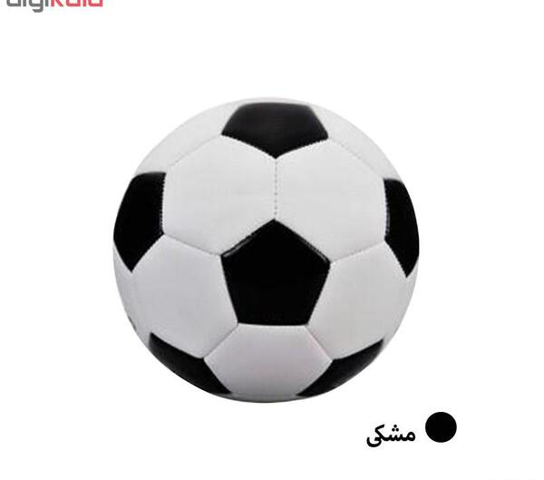 عکس توپ فوتبال سیاه سفید