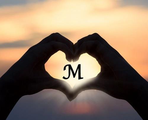 دانلود عکس نوشته عاشقانه با حرف m