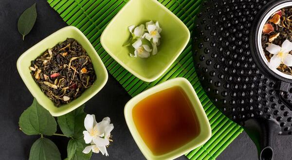 عکس چای گل یاس