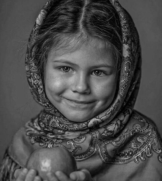 عکس نوزاد سیاه قلم