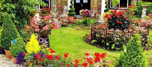 باغ عکس گل های زیبای جهان