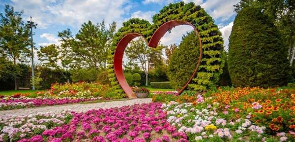 باغ عکس گل های زیبای جهان