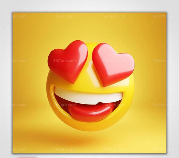 عکس emoji عاشقانه
