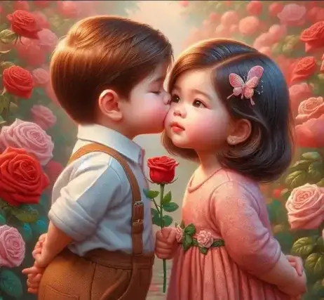 عکس های عاشقانه کودکانه کارتونی