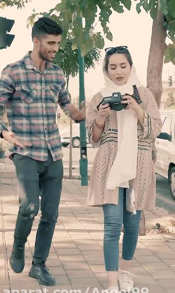 عکس عاشقانه فاطمه و محمد