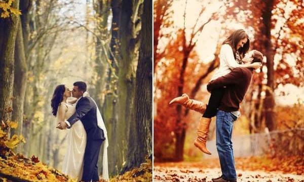 عکس عاشقانه پاییزه