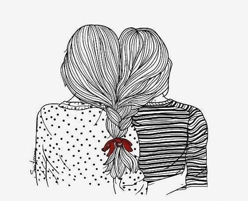 عکس سیاه سفید فانتزی دوستانه