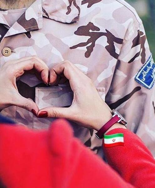 عکس سربازی عاشقانه اینستا