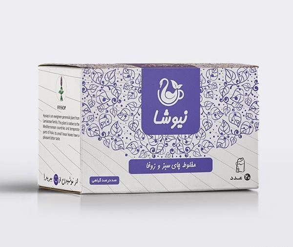عکس دمنوش های لاغری نیوشا