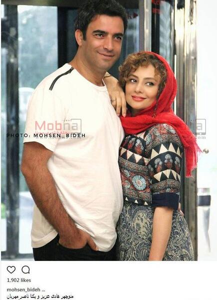 عکس های عاشقانه یکتا ناصر و همسرش منوچهر هادی