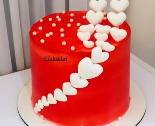 عکس کیک عاشقانه مردانه