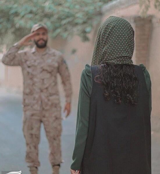 عکس پروف عاشقانه نظامی
