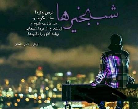 عکس عاشقانه شب بخیر دونفره